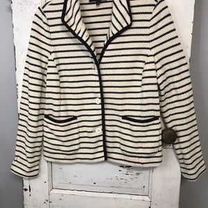 Talbots Stripe Jacket